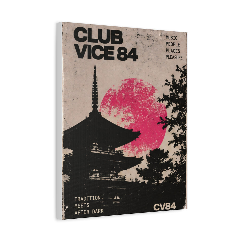 After Dark Kyoto Canvas